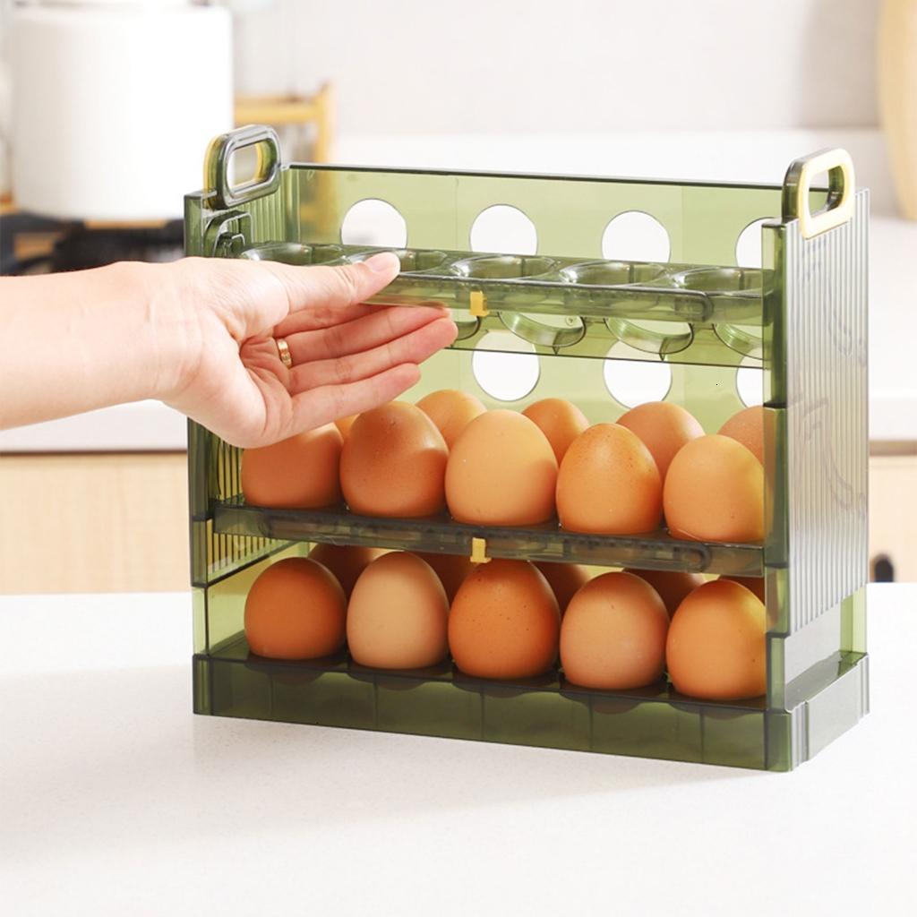 Refrigerator Egg Holder Egg Fresh Storage Box for Fridge Door Egg Storage Container Organizer Egg Tray Egg Storage Cases