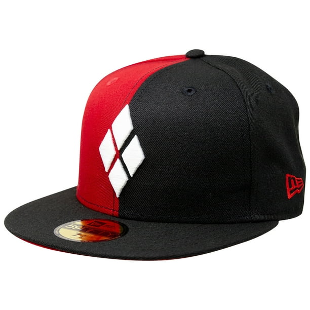 Harley Quinn Diamonds New Era 59fifty Fitted Hat 7 3 8 Fitted Walmart Com