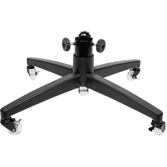 Rolling Christmas Tree Stand with Heavy Duty Casters and Adjustable Base. Holds up to 9ft Trees