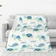 thumbnail image 1 of Balery Sea Turtle Manta de Felpa Suave y Acogedora – Cobija de Franela Aterciopelada para Cama, Lavable y Cálida para Sofá, Mascotas, Transpirable-60"x50", 1 of 7
