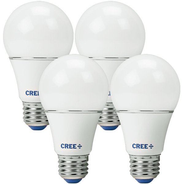 A19 LED Bulb, Dimmable, 2700K Warm White, 5.5W, 40W Equal, 465 Lumens