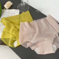thumbnail image 2 of 3PC Womens Ice Silk Seamless Ultra Thin Quick Drying Mask Pants 3D Briefs, 2 of 10