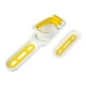 thumbnail image 2 of Montaje en pared para bicicleta Fácil de instalar Portabicicletas de pared plegable resistente para bicicleta de montaña Amarillo blanco Sharpla Portabicicletas de pared, 2 of 8