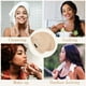 thumbnail image 5 of Gorro de pelo Fittia Satin para dormir, correa antideslizante, color topo, 5 of 6
