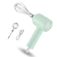thumbnail image 1 of Advancent Batidor de huevos eléctrico, mezclador de alimentos portátil inalámbrico USB, 3 velocidades, batidora de para hornear en la cocina, Herramientas y accesorios para hornear Verde Advancent HA008355-01B, 1 of 6
