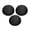 Black, variant on Geemin Silicone Door Cushions Not Collision Stoppers Quick Installation Tool without Design Soundproof Wall Protectors for Home