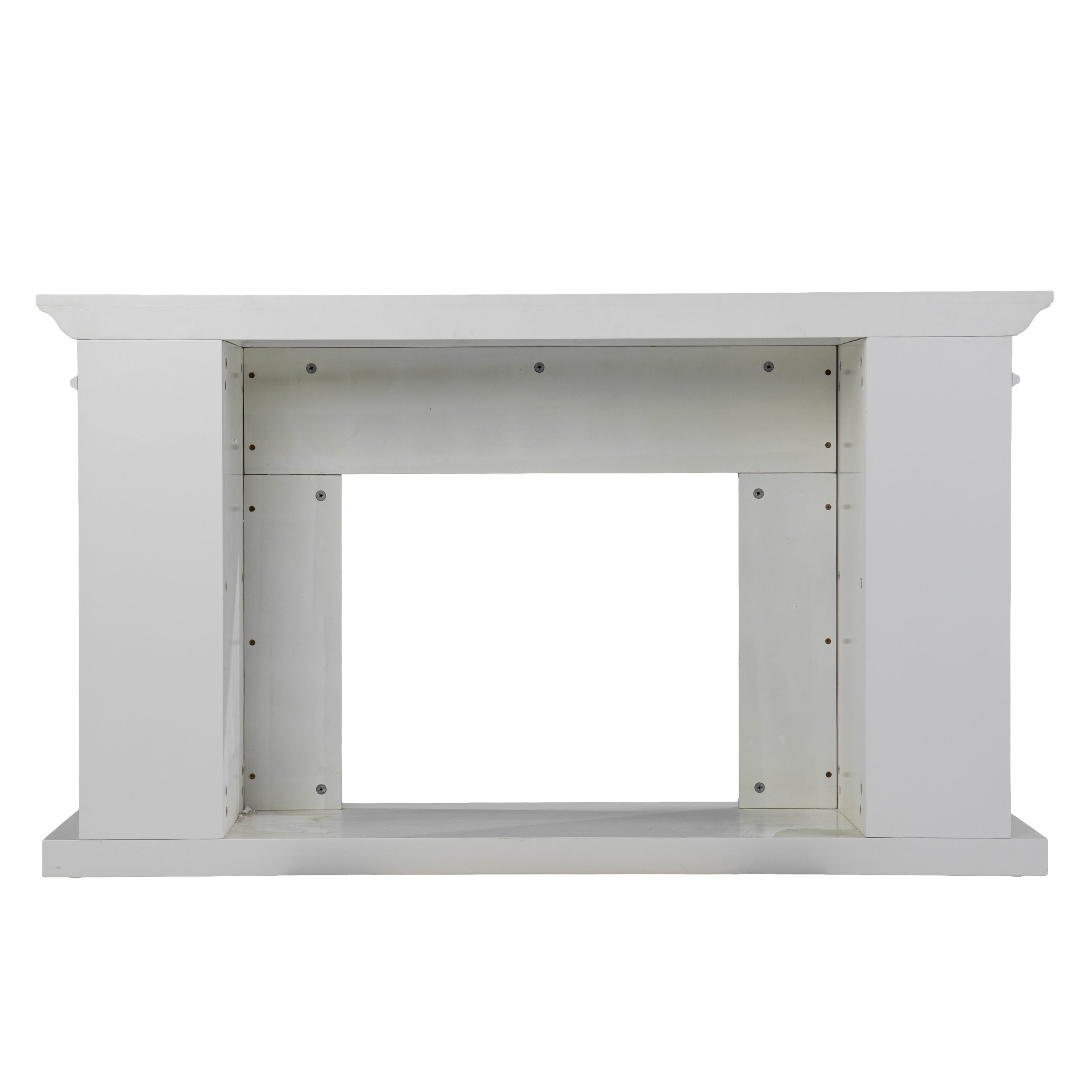 SEI Furniture Rylana Bookcase Electric Fireplace 54.75 x 31.5 Freestanding Indoor Electric Fireplaces