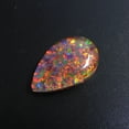 thumbnail image 5 of CERTIFIED Natural Boulder Opal 12.40 Ct Pear Cut Loose Gemstone Pendant Size, 5 of 8