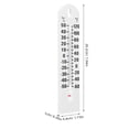 thumbnail image 2 of BRIGHTFUFU 2PCS Indoor Temperature Monitor White Temperature Monitoring Rectangular Design For Refrigerators, 2 of 6