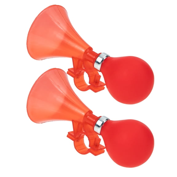 FELTECHELECTR Honking Squeeze Horn Plastic 2Pack 6.0X2.8X2.8In