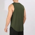 thumbnail image 5 of Aloohaidyvio George Tank Tops for Men Big and Tall,Men's Tank Tops Quick Dry Workout Swim Beach Shirts Sleeveless Shirts for Bodybuilding Gym Fitness Training, 5 of 6