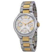 Michael Kors Women's Multi-Function White Dial Two-tone Watch MK5760