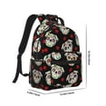 thumbnail image 2 of Disketp PUG Backpack - Comfortable Daypack with The right laptop for you Spacious Main Compartment & other poket - {designName} print, 2 of 6