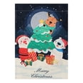 thumbnail image 5 of Decoraciones de Halloween, adornos de Halloween, regalos de Halloween, bandera navideña para jardín vertical de doble cara, decoración navideña para exteriores, una bandera, 5 of 5