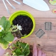 thumbnail image 4 of LOLIPPYY 12pcs Silver Fertilizer Mesh Basket for Convenient Fertilization of Orchids at Home, 4 of 7