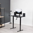 thumbnail image 2 of VIVO Manual 48" x 30" Stand Up Desk, Black Table Top, Black Frame, 2 of 8