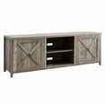 thumbnail image 2 of Evelyn&Zoe Granger Rectangular TV Stand for TV's up to 75", Antiqued Gray Oak, 2 of 11