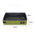 thumbnail image 2 of Asiento de inodoro portátil plegable para gatos CHAO caja de arena impermeable 40 cm x 30 cm x 10 cm, 2 of 5