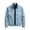 Blue, variant on Rexolia Men’s Jacket Slim Fit Washed Fabric Multi Pocket Workwear Stand Collar Zip Army Green L
