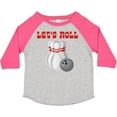 thumbnail image 3 of Inktastic Let's Roll Bowling Boys or Girls Toddler T-Shirt, 3 of 5