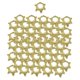 thumbnail image 3 of 50 colgantes con forma de corona para collares, bisutería y pendientes. dorado, 3 of 6