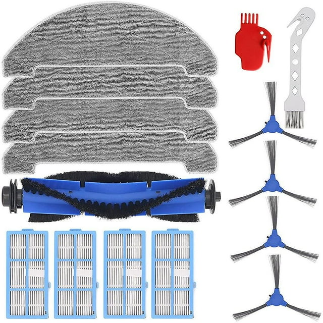 Reemplazo de robots de barrido Kit de repuesto de 15 piezas para robot aspirador Proscenic 850t Wlan
