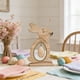 thumbnail image 1 of Adornos de Pascua, regalos de Pascua, adorable conejito de Pascua, adorno colgante de madera con huevo, decoración de Pascua, regalo ideal para Pascua, letrero de madera., 1 of 6