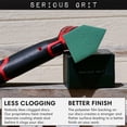 thumbnail image 5 of Hojas de lijado Serious Grit 220, triangulares, 90 mm x 65 mm, 50 unidades, 5 of 5