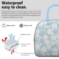 thumbnail image 3 of Flower Lunch Bag for Women Men Reusable Insulated Lunch Bags, Leakproof Cooler Food Lunch Tote Bag, Large Capacity Lunch Box for Work School Travel Picnic, 3 of 7