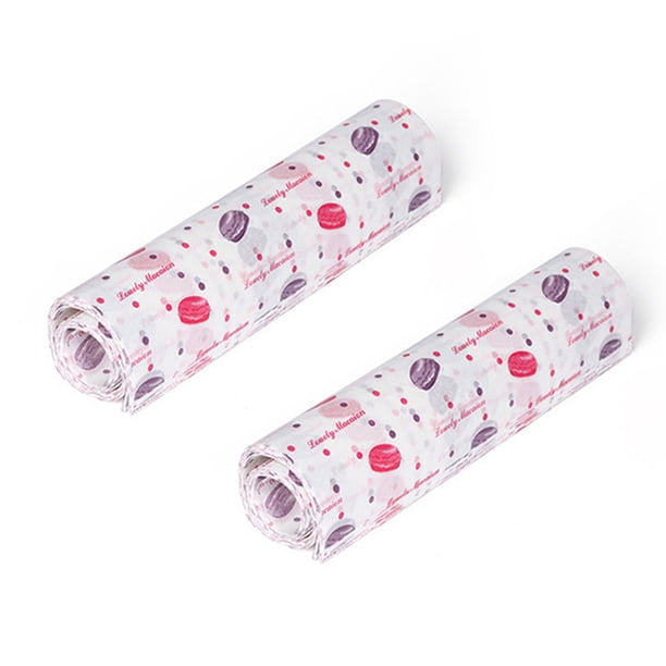 Toystoory Platos de papel para envolver sándwiches, limpiar y empacar sándwiches fácilmente, papel encerado, papel para dim sum Cocina y Comedor tipo+2