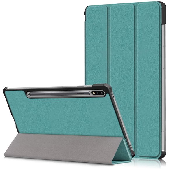 Gylint Smart Case Cover with Auto Sleep/Wake for Samsung Galaxy Tab S7 11 2020 (SM-T870 ; SM-T875) Dark Green