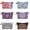 Multicolor, variant on 6 Pack Makeup Bags for Women, Mandala Flowers Cosmetic Bag with Zipper, Small Purse Pouch Travel Accessories Gifts