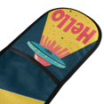 thumbnail image 4 of Yayeee Double Oven Mitt Kitchen Heat Resistant Baking 35" x7" Quilted Glove, Blue UFO, 4 of 6