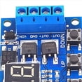 thumbnail image 5 of 3X DC 12V 24V Luz LED Interruptor de Relé de Retardo de Tiempo de Retardo de Tiempo Digital Circuito de Doble Tubo Mos Módulo de Tablero de Control, 5 of 5