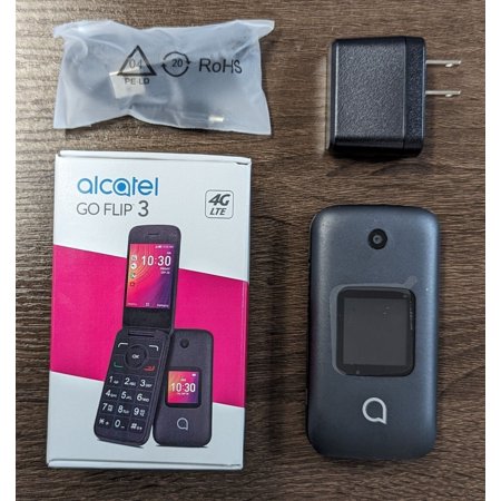 Alcatel GO FLIP 3 4052z - Metro Unlocked ATT Tmobile - 4G LTE Flip Phone