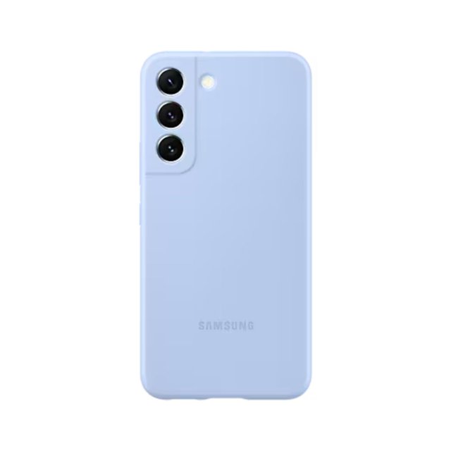 Funda de Silicona Samsung Galaxy S22 Artic Blue EF-PS906TLEGMX