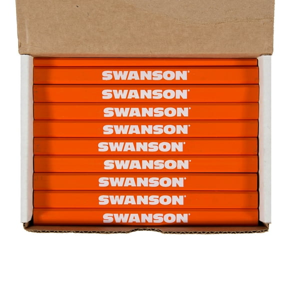 Swanson Tool CP700B Carpenter Pencil 72 Pack (Yellow)