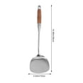 thumbnail image 2 of unbranded Herramienta De Cocina De Acero Inoxidable Con Y Mango Confortable Marrón, 2 of 8