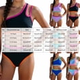 thumbnail image 4 of Ymyiu Teen Tankini Swimsuits Little Girls Two Piece Bikini Set Ruffle Adjustable Summer Beach Bathing Swimsuit Size 7-8 Years (Pink,7-8 Years), 4 of 6