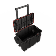 Hyper Tough Hyper Stack Rolling Tool Storage Base Box, Black