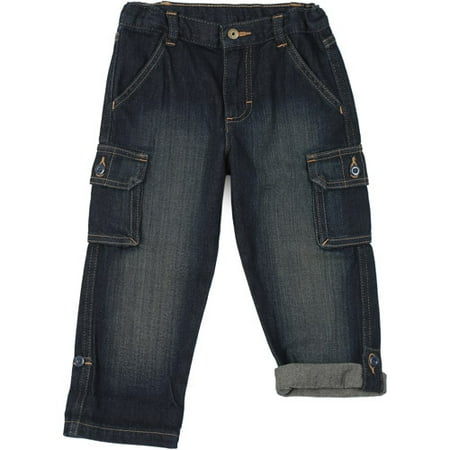 Wrangler Baby Boys' Rollup Cargo Jeans