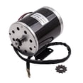 thumbnail image 2 of maXpeedingrods 500W 24V DC Brush Electric Motor ZY1020 with Bracket 2500RPM for DIY Scooter E Bike Go Kart, 107.5mm*133mm, 2 of 8