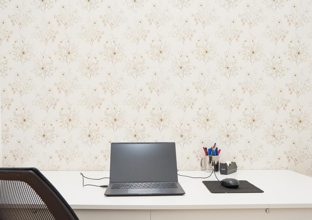 Wall Wear Peel and Stick Wallpaper Sheets, Spring Ready, Vinyl, 11 in x 16 in, 12 Pack, Water-Resistant, Removable