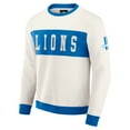 thumbnail image 2 of Men's Darius Rucker Collection by Fanatics  Cream Detroit Lions Colorblock Pullover Sweatshirt, 2 of 6