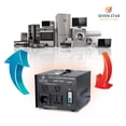 thumbnail image 2 of Seven Star Transformer 1500w u/d Step Up& Down TC-1500, 2 of 4