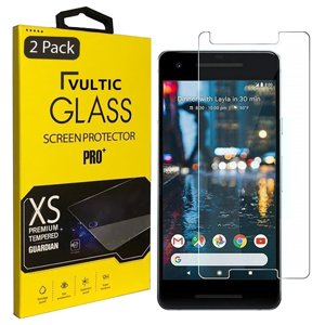 Vultic [2 Pack] Screen Protector for Google Pixel 2 [Case Friendly], Tempered Glass Film Cover