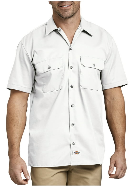 Dickies Mens and Big Mens Short Sleeve Twill Work Shirt