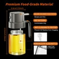 thumbnail image 6 of Oil Sprayer for Cooking, 6.8 OZ/ 200 ML Premium Oil Spray Bottle for Kitchen, Food-grade Olive Oil Sprayer, Portable Oil Mister for Air Fryer, kitchen, Outdoor BBQ and Camping (Gray), 6 of 14