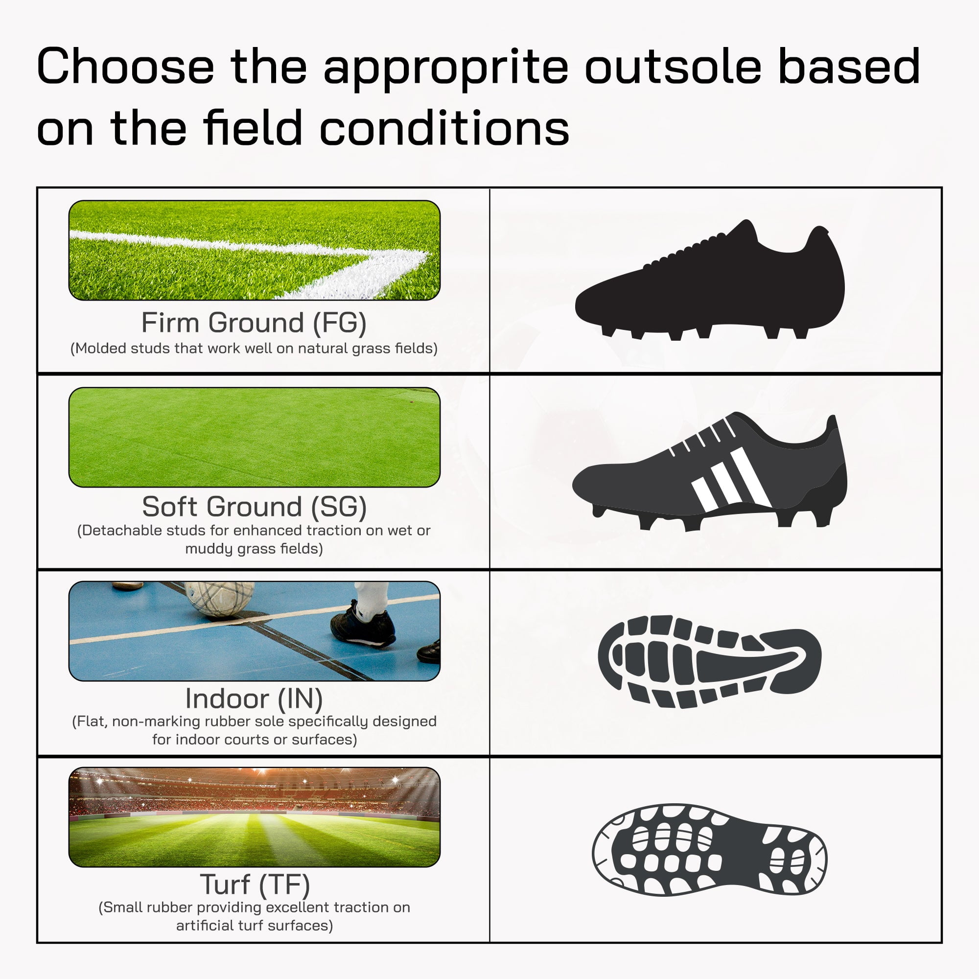 Vizari FG Soccer Cleats for Men & Women | Comfortable Outdoor Football Shoes for Training & Matches - Black, 6.5