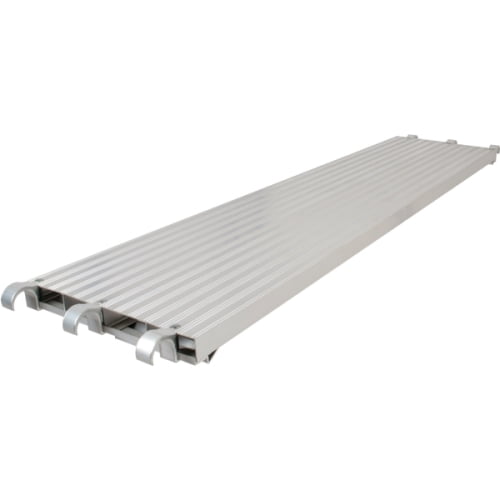 Metaltech Aluminum 7ft. Scaffold Platform, 75-Lb./Sq. Ft. Capacity, 85.53in.W x 19in.D, Model# M-MPA719